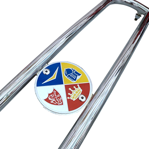 Garnitures décoratives CUPPINI pour panneau latéral Lambretta LI S3 + TV3 + SX + Special - Product Image 3
