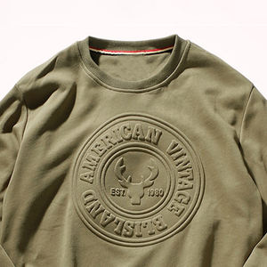 Nouvelle mode broderie personnalisée hommes hiver gaufré respirant sweats bonne qualité expédition rapide meilleur prix - Product Image 3