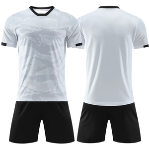High Quality Custom Sublimation Soccer Jerseys for Adults Breathable Lightweight Waterproof Polyester/Cotton Quick Dry Football - Product Image 5