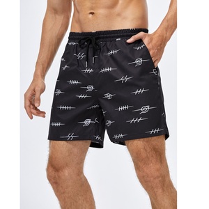 Summer Hot Selling New Men's Quick Drying Beach Shorts 3D Digital Printed Casual Sports Five Quarter Pants Export From BD - Product Image 3