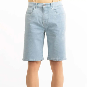 100%Cotton Denim Pants Baggy <b>short</b> denim Jeans <b>Shorts</b> Casual wear Summer <b>shorts</b> for <b>men</b> - Product Image 3