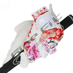 Gants de golf en peau de mouton de haute qualité Logo personnalisé OEM Vente en gros Nouvel arrivage de vêtements de sport Poignée gauche droite pour les passionnés - Product Image 5