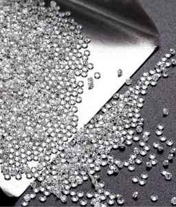 Diamantes sueltos HPHT blancos redondos de 1,9 A 2,0mm Color D VVS VS piedras calibradas de claridad para joyería al por mayor y exportación global - Product Image 4