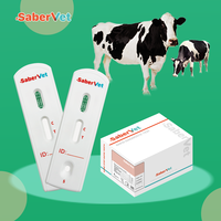 Kit de test rapide d'anticorps du virus de la maladie de la bouche et des pattes bovine (MBO) de sérotype O, bandelette de détection rapide d'anticorps du MBO de type O pour bovins