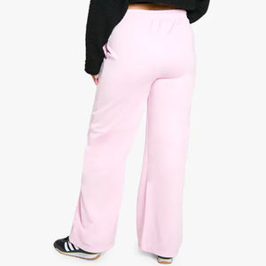 Best Selling Pink Women's Plus Tricot Side Stripe Joggers Terry <b>Fleece</b> Soft Touch Women's Sweatpants Women's Pants And <b>Trouser</b> - Product Image 6