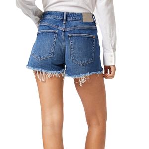Hot High-<b>Waisted</b> Skinny Women's Denim <b>Jean</b> Shorts Breathable Eco-Friendly Casual Summer Straight Style - Product Image 4