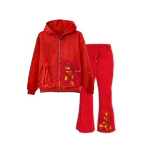 Ensemble de pantalons à capuche délavés à l'acide OEM Offre Spéciale Nouveau design Survêtement surdimensionné délavé à la pierre Grande taille XXL pour l'hiver - Product Image 4