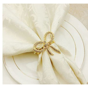 Fancy Design Napkin Rings Tissue Holders <b>for</b> Wedding Party Dinner <b>Table</b> Decorations Napkin Clip <b>for</b> Top <b>Sale</b> - Product Image 1