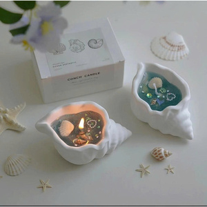 Seashell <b>Candle</b> Combines Handmade Coastal Design And Ocean Breeze Aroma Making Seashell <b>Candle</b> Perfect For Wedding Parties - Product Image 1