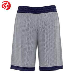 Personnalisé Hommes Jeunes Basketball Jersey Shorts BSCI Polyester Sportswear Uniforme Hip Hop Style Respirant Plus Size Options Cousu - Product Image 6