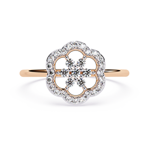 Anillo de Diamante Natural de Diseño Minimalista en Oro Blanco de 18K, 0.24 Quilates, Certificado IGI, Elegante Joyería Fina para Compromiso y Boda para Mujer - Product Image 3