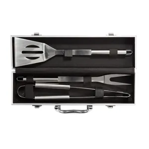 Juego de Herramientas para Barbacoa de 3 Piezas Personalizado para Comercialización y Cocina al Aire Libre - Product Image 2