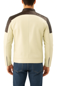 Nouvelle conception Veste en cuir pour homme Couleur personnalisée Veste en cuir pour homme Streetwear de haute qualité Mode Meilleure veste en cuir PU pour homme - Product Image 2