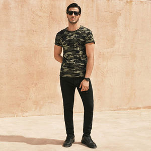 Camiseta de Sublimación Moderna, Fabricación OEM, Marca Privada, Ropa Urbana Elegante, Tejido de Punto Suave, Secado Rápido, Cómoda, Informal - Product Image 4