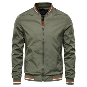 Bomber Jacket Veste décontractée coupe-vent Outwear Veste pour homme Coupe-vent léger avec 5 poches Streetwear Vêtements - Product Image 1