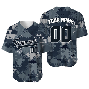 Mode pour hommes, vente en gros, maillot de baseball à manches courtes, vêtements de sport par sublimation personnalisés, maillot vierge imprimé bon marché - Product Image 5