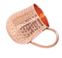 Mug en cuivre léger classique fait à la main pour le café, le thé et l'usage quotidien, design et emballage personnalisables par Aaliyan Impex