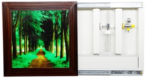 Unité de chevet VIP pour patient, 2 portes coulissantes et peinture électrostatique, mobilier hospitalier, équipement médical avec équipement électrique - Product Image 2