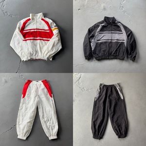 ชุดวอร์มลำลองฤดูหนาวคุณภาพสูงสำหรับผู้ชาย ชุดกีฬาเข้ารูป วิ่งออกกำลังกาย ผ้าโพลีเอสเตอร์ แจ็คเก็ตแขนยาว กางเกงขายาว - Product Image 2