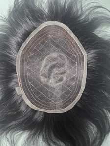 Peluca de Prótesis Capilar Taz de Alta Calidad, Cabello Remy Virgen Indio, Estilos de Ondas Naturales y Ondas de Agua - Product Image 4