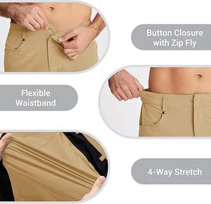 Short de sport décontracté pour homme Short de sport respirant en soie glacée avec poches et cordon de serrage Short de course à séchage rapide - Product Image 5