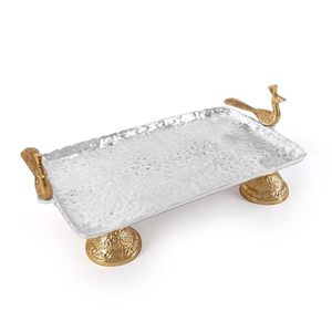 Stylish Tray Christmas <b>Decoration</b> Dining Table Serving <b>Decorative</b> Tray Metal Tray Kitchenware Wholesale Manufacturer Exporter - Product Image 2
