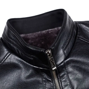 Nouvelle arrivée de veste en cuir design tendance pour hommes Vestes en cuir pour hommes Vestes en cuir de vachette de qualité supérieure - Product Image 4