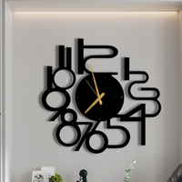 Jam Dinding Kayu Minimalis Modern Quartz Analog Motif Still Life Dekorasi Ruang Tamu Mewah Desain Needle Art Deco Antik