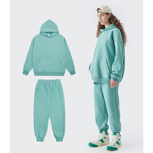 2023 conjuntos personalizados de lana de rizo de alta calidad, pantalones, chándal, ropa de último diseño, chándal para mujer, chándal, conjunto de Jogger personalizado para hombre - Product Image 1