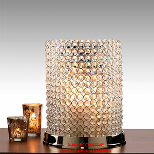 Petit diamant perlé T lumière bougeoir votif conception Unique vente chaude éclairage de noël décoration à la main bougeoir - Product Image 4