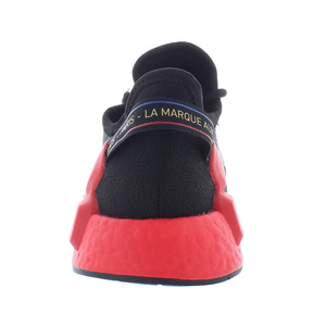 ADIDAS NMD_R1.V2รองเท้าวิ่งของผู้ชายรองเท้าวิ่งแกนสีดำ/เมฆสีขาว/สีฟ้า | 100% ของแท้ - Product Image 3