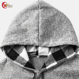 เสื้อฮู้ดกีฬากำหนดเองได้เสื้อฮู้ดดี้สำหรับผู้ชายเสื้อฮู้ดแบบผสมผสานผ้าคอตตอนสำหรับใส่วิ่งออกกำลังกาย - Product Image 4