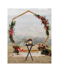 ฉากหลังเหล็กสีขาวดีไซน์ดึงดูดใจสำหรับงานแต่งงานใช้ในโอกาสพิเศษ - Product Image 4