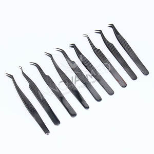 Ensemble de pinces à cils volume en gros, pinces à cils volume les plus vendues, pinces à cils en acier inoxydable de haute qualité, logo personnalisé - Product Image 3