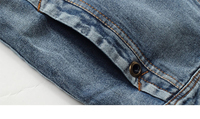 Veste en jean slim décontractée pour hommes blouson aviateur de grande taille 5xl vestes en jean de printemps Cowboy de haute qualité pour hommes