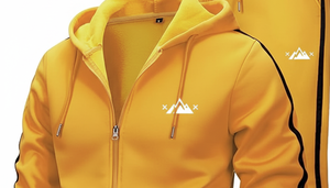 Ensemble de jogging à capuche unisexe |   Option de couleur personnalisée |   Combinaison d'hiver 100% coton, antibactérienne et respirante - Product Image 5