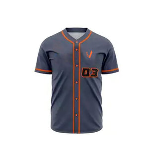 Uniforme de béisbol para adultos personalizable de alta calidad, conjuntos de ropa deportiva transpirable fabricados en fábrica en colores personalizados - Product Image 4
