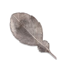 <b>Top</b> Sale Handmade Aluminium <b>Feather</b> Shape Tray For Christmas Home Hotel Restaurant in Best Price - Product Image 4