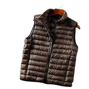 <b>Casual</b> Lightweight Vest <b>Men</b> Breathable Windproof Custom Logo Embroidery Print Winter <b>Waistcoat</b> - Product Image 2