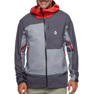 Vente en gros Coupe-vent à col montant pour hommes Veste de pluie imperméable de haute qualité avec capuche respirante pour l'hiver - Product Image 2