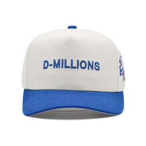 Casquette personnalisée de haute qualité à bord plat ajusté Same Loro Piana Two Tone Bull Snap Back 23 Casquette de baseball - Product Image 1