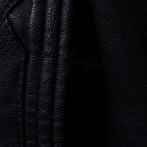 Chaqueta de cuero para hombre con logotipo personalizado de mejor diseño, ropa de invierno de alta calidad para Exteriores con revestimiento de logotipo frontal - Product Image 4