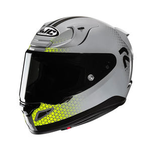 Casco Integral de Carreras HJC RPHA 12, Talla XL, Visera Doble, Certificado DOT, Seguro para Motocicletas, Estilo Abierto - Product Image 1