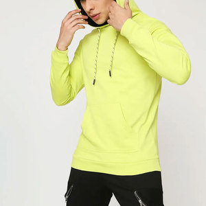 Sweat à capuche personnalisé en coton épais 240 GSM, coupe oversize, manches longues, imprimé par transfert thermique, pour hommes - Product Image 2