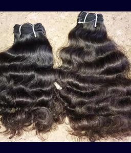 Paquets de cheveux Remy indiens bruts non transformés en gros, cuticule vierge de vague naturelle alignée à double tirage auprès d'un vendeur de confiance - Product Image 5