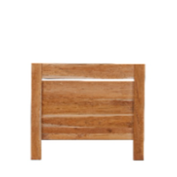 Marco de cama de madera de teca maciza de la mejor calidad, diseño minimalista, cama de panel de tamaño Queen, de Indonesia, de la mejor calidad