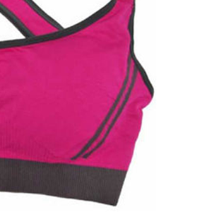 เสื้อชั้นในกีฬาโยคะแบบพิมพ์ลายตามสั่ง ขายดี เป็นมิตรกับสิ่งแวดล้อม รองรับทรงได้ดี ไซส์ใหญ่ ระบายอากาศได้ดี ผลิตจากผ้าสแปนเด็กซ์/ไนลอน - Product Image 4