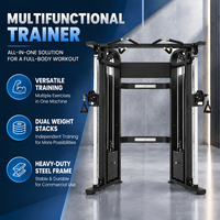 BN Heavy Duty Cable Crossover Multifunctional Trainer Dual Weight Stack for Commercial Gym Full Body Muscle Training Equipment