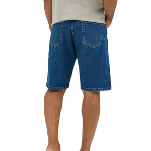 <b>Mens</b> Customizable Acid Washed Denim <b>Shorts</b> Classic Fit Personalized Printing Embroidery Private Label and Logo Services - Product Image 3