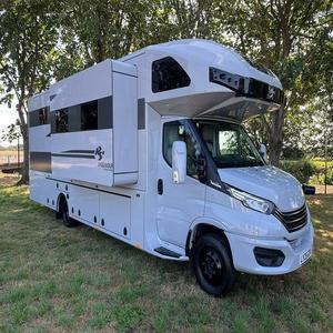Camping-car de luxe 2026 pour le camping en plein air, caravane, véhicule de loisirs, remorque de voyage avec climatisation, pour usage domestique et salle de bain avec toilettes - Product Image 1